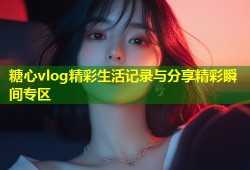 糖心vlog精彩生活记录与分享精彩瞬间专区