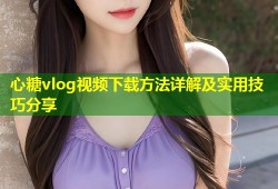 心糖vlog视频下载方法详解及实用技巧分享