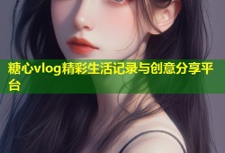 糖心vlog精彩生活记录与创意分享平台