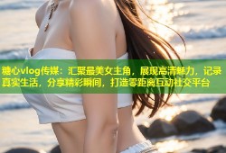 糖心vlog传媒：汇聚最美女主角，展现高清魅力，记录真实生活，分享精彩瞬间，打造零距离互动社交平台