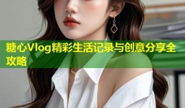糖心Vlog精彩生活记录与创意分享全攻略
