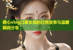 糖心vlog口罩女孩的日常故事与温暖瞬间分享