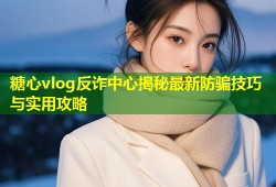 糖心vlog反诈中心揭秘最新防骗技巧与实用攻略