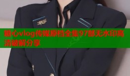 糖心vlog传媒原档全集97部无水印高清破解分享