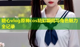 糖心vlog原神cos精彩瞬间与角色魅力全记录