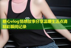 糖心vlog情感故事分享温暖生活点滴精彩瞬间记录